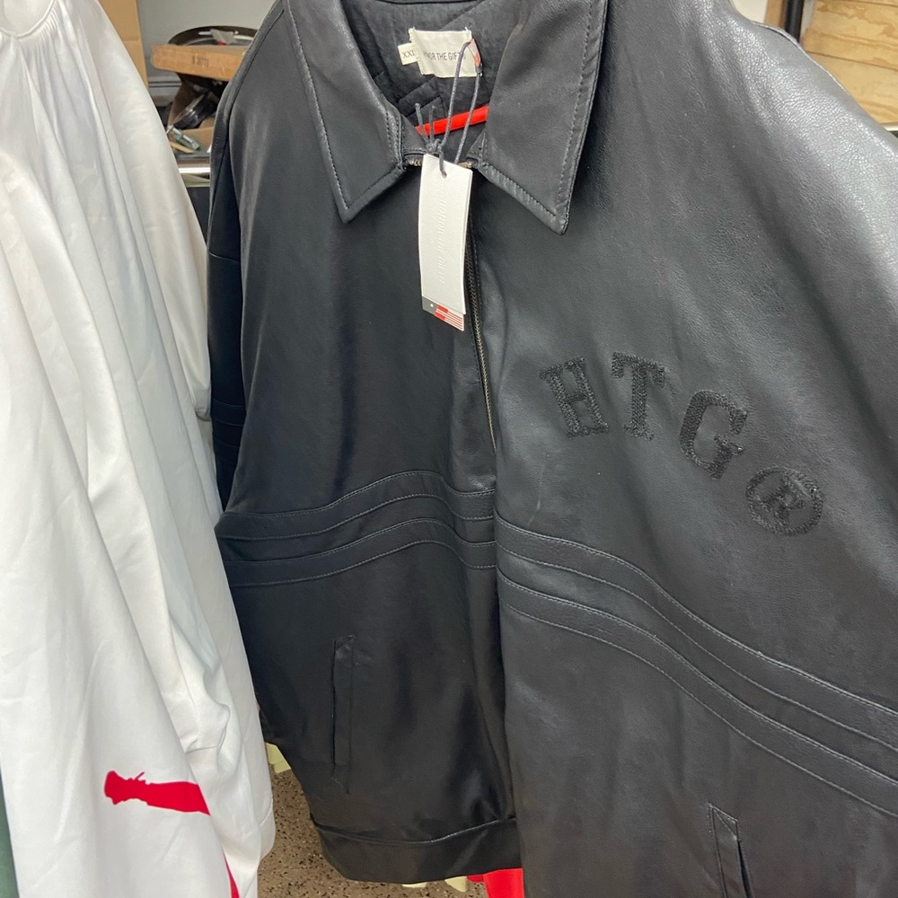 HTG Black Bomber Jacket